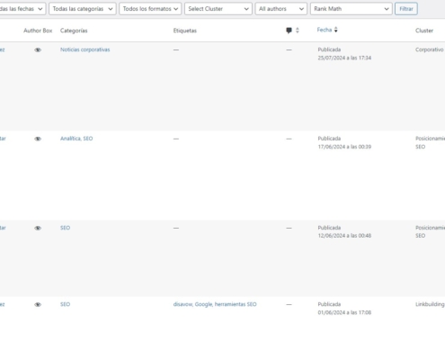 plugin wordpress cluster seo
