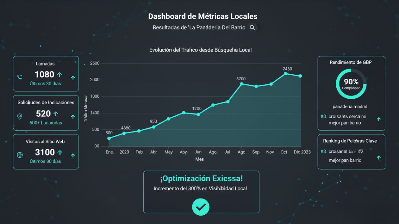 dashboard seo local