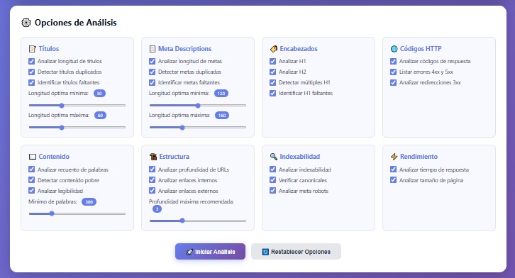 configuración inicial