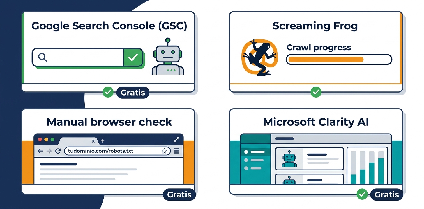 Cómo verificar robots.txt