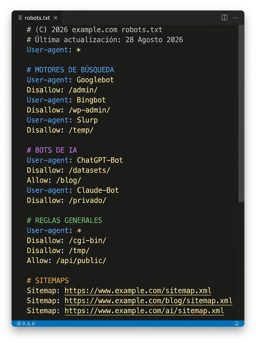 Plantilla Robots.txt